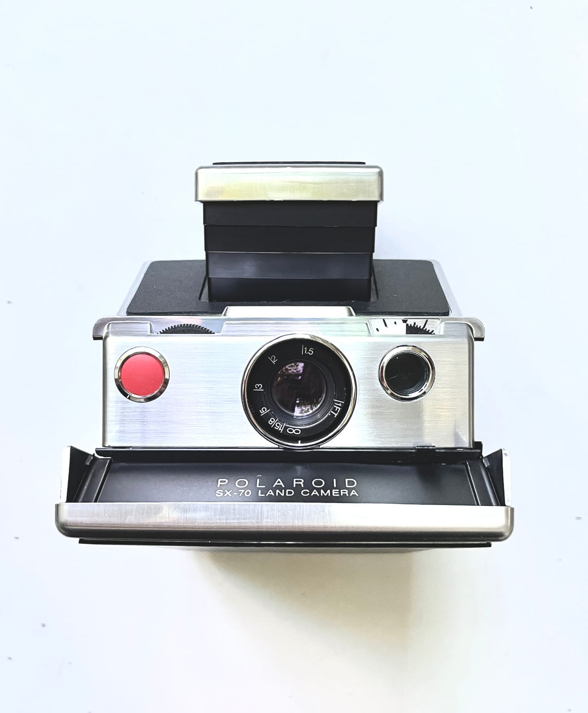 Customer photo review of Polaroid SX-70 Folding Camera Repair (Non-Autofocus Models)