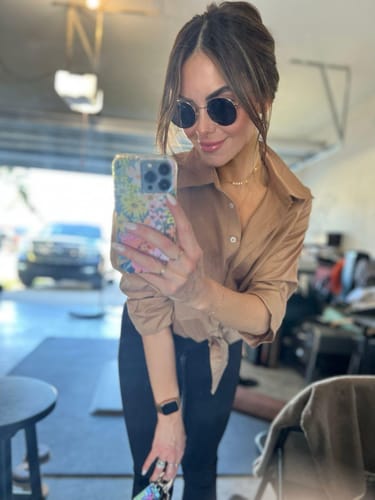 Customer photo review of Dubai - Gold / Braun