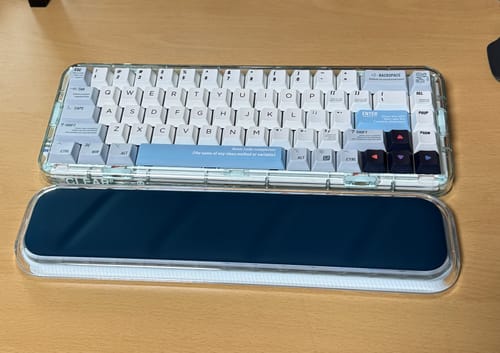 Customer photo review of AIRBAR ELEMENTO Wrist Rest