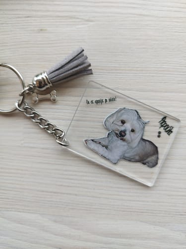 Customer photo review of Μπρελόκ με το Δικό σας Κατοικίδιο