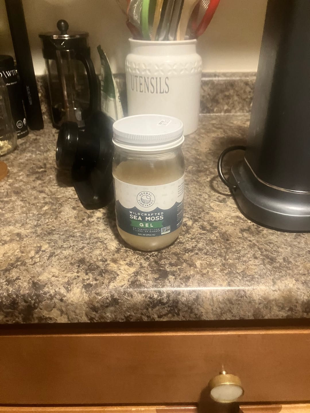 Customer photo review of 60 Day Sea Moss Gel Dynamic Duo