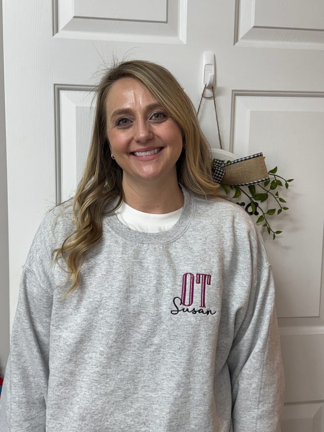 Customer photo review of Personalized 1/4 zip  Sweatshirt with Tall Certification  - Unisex Sizing