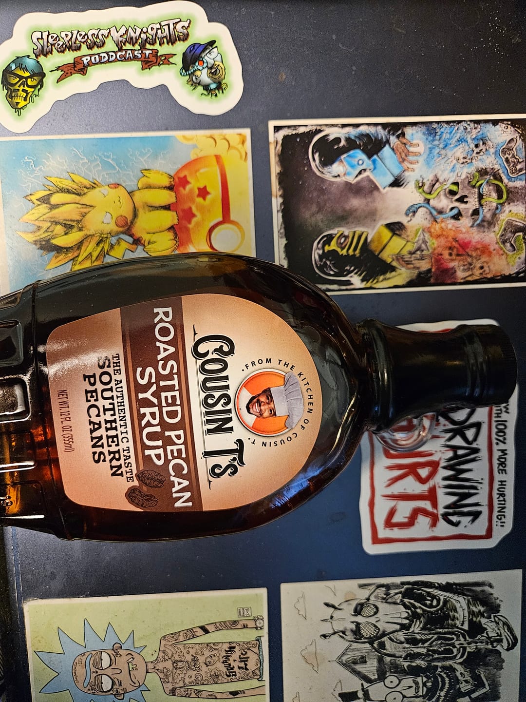 Customer photo review of Cousin T's Roasted Pecan Syrup