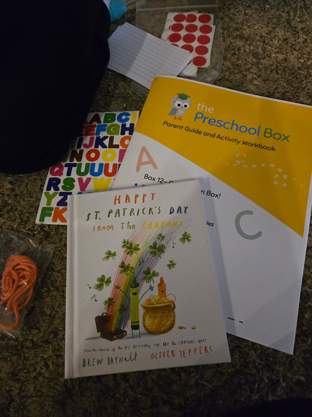 Customer photo review of The Preschool Box - Box 12
