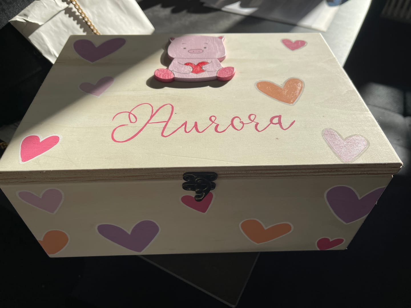 Customer photo review of Memory Box - Scatola dei Ricordi
