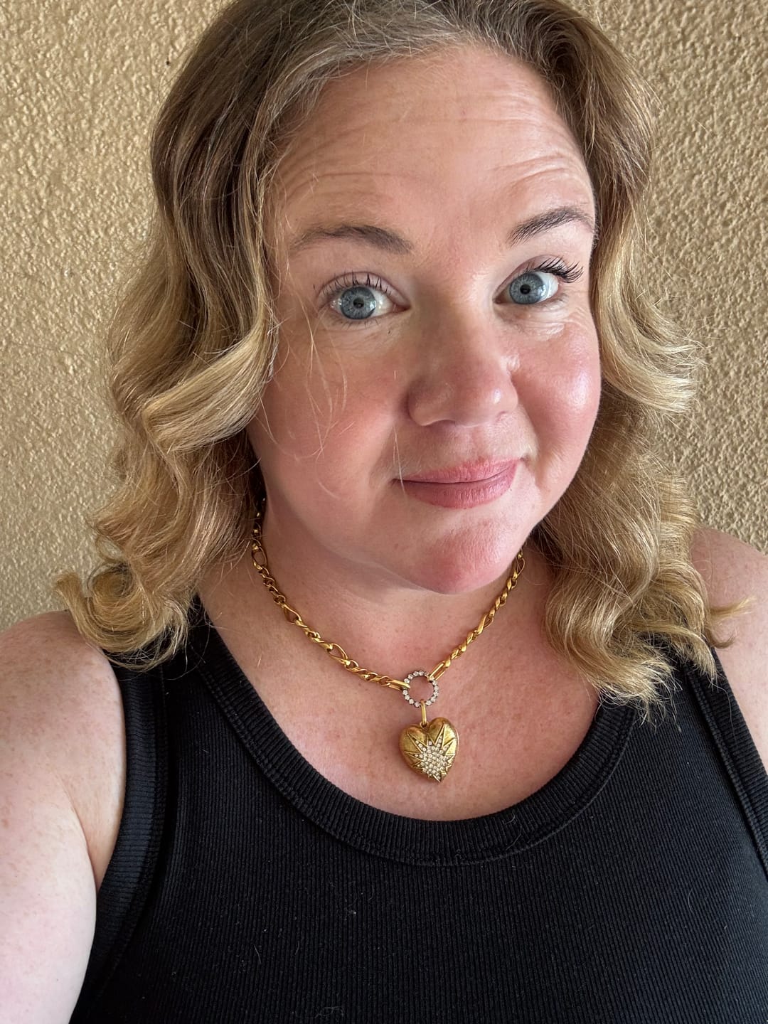 Customer photo review of Heart of Tefiti Necklace
