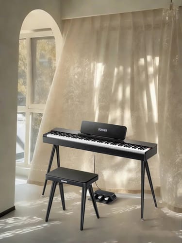 Customer photo review of Donner OURA™ S100 88-Key Graded Hammer Action Weighted Digital Piano