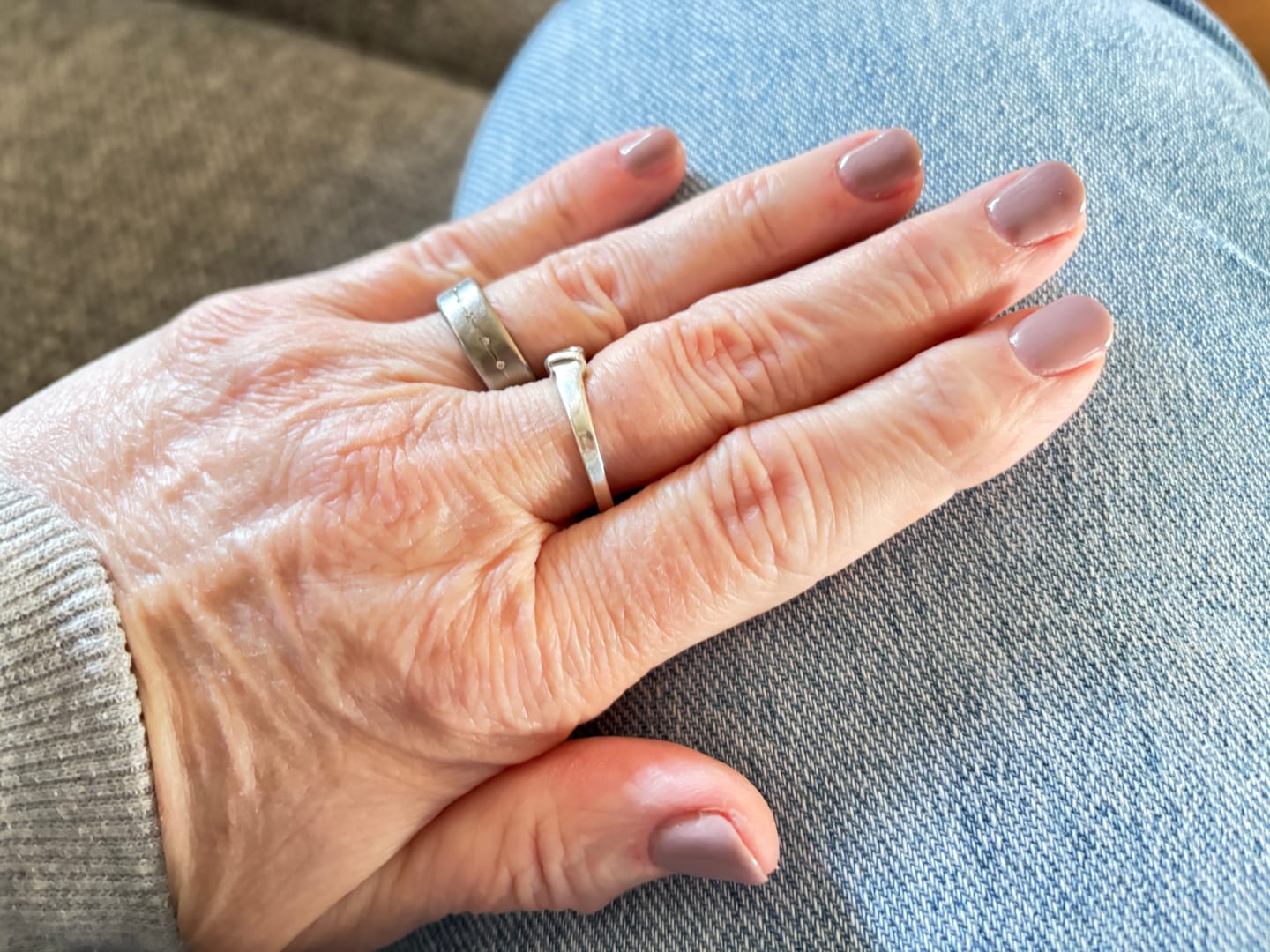Customer photo review of Mocha Delight Dipping Powder