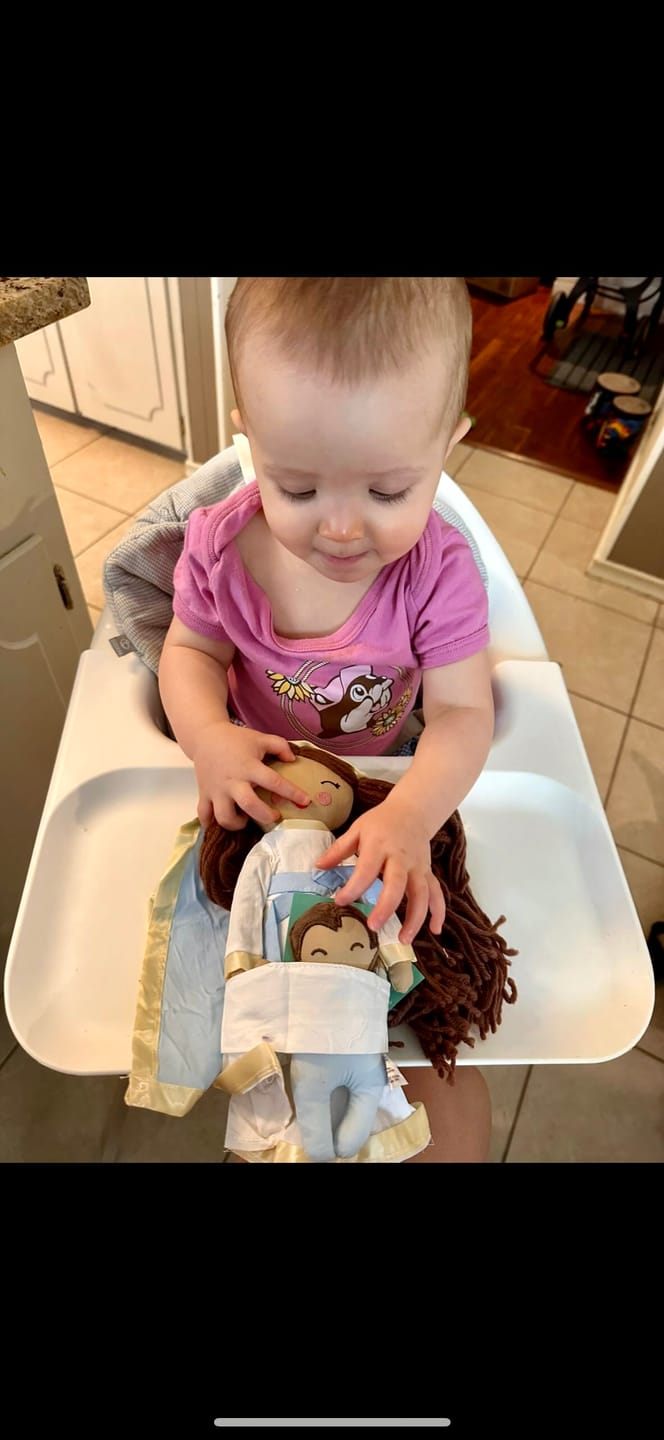 Customer photo review of Blessed Mother Rag Doll