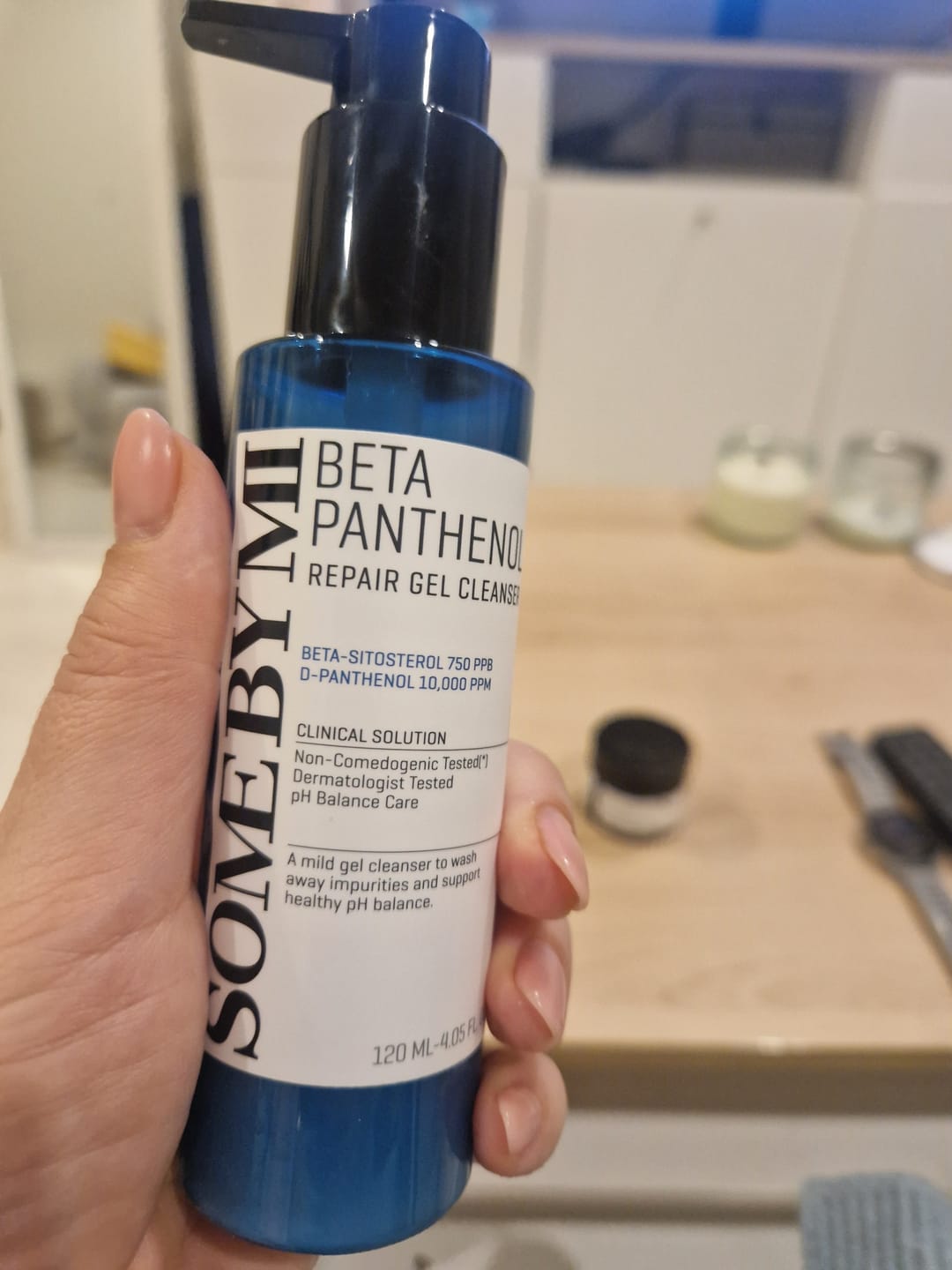 Customer photo review of Gels sejas mazgāšanai Some By Mi Beta Panthenol Repair Gel Cleanser