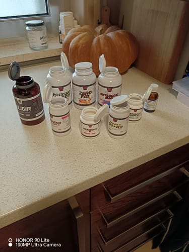 Customer photo review of Potassio Citrato puro al 100% - 160 cps