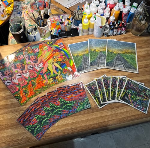 Customer photo review of 11x14 Clear Bagged Prints