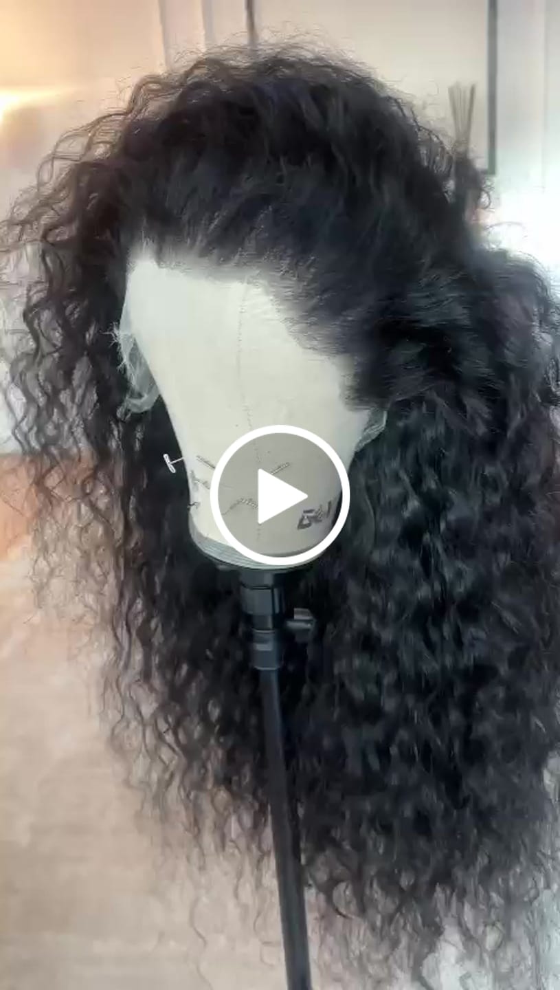 Customer video review of Raw Indian Curly Lace Frontal