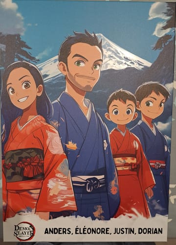 Avis portrait manga