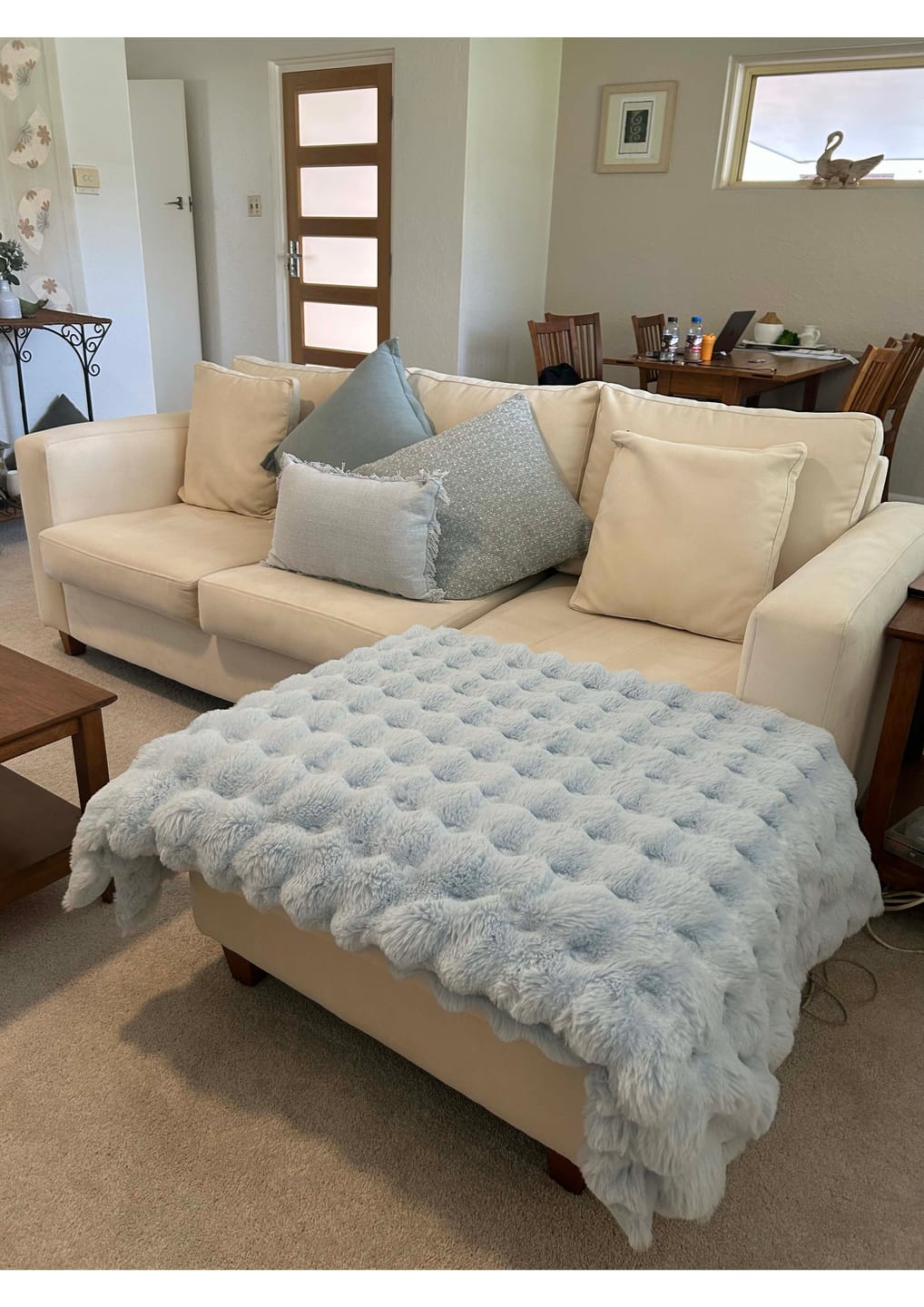 Customer photo review of THE CLOUD BLANKET BY COUCHCOATS™