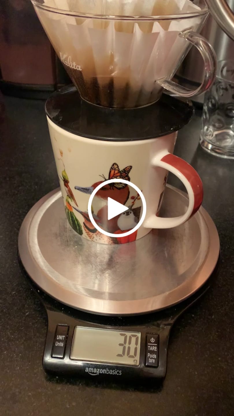 Customer video review of Kalita Wave 185 Coffee Filters - 100ct