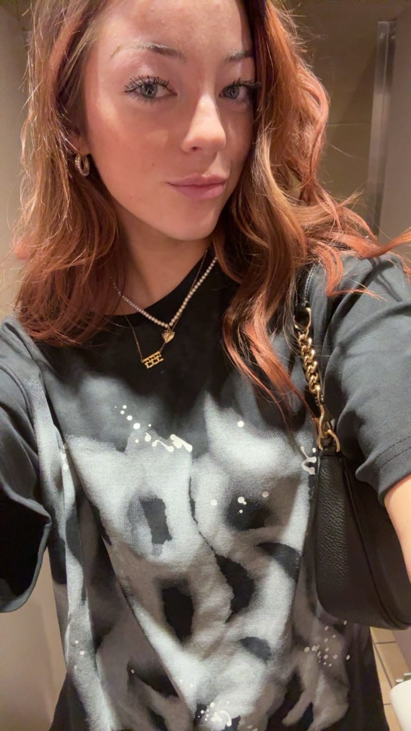 Customer photo review of Aelfric Eden Washed Abstract Graphic Tee