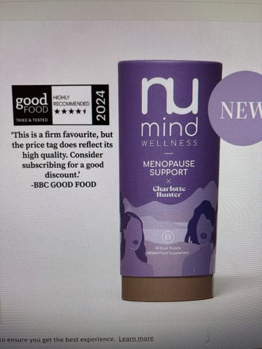 Customer photo review of Menopause Support x Charlotte Hunter