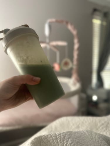 Customer photo review of Milk Dust Breastfeeding Protein Powder For Milk Supply