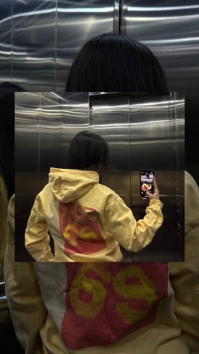 Customer photo review of 69 hoodie