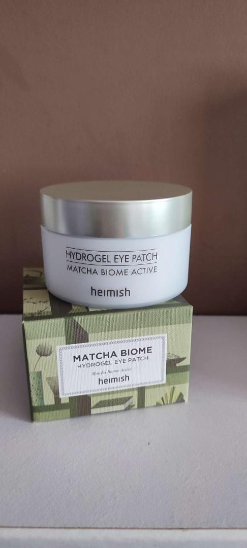 Customer photo review of HEIMISH - Matcha Byome Hydrol Gel Eye Patches 60 PCS | Parches para Ojos