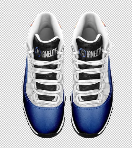 Customer photo review of Custom sneakers with warm fur lining, Perfect gifts, AJ11-B12100