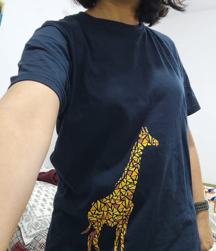 Customer photo review of Jigsaw Giraffe