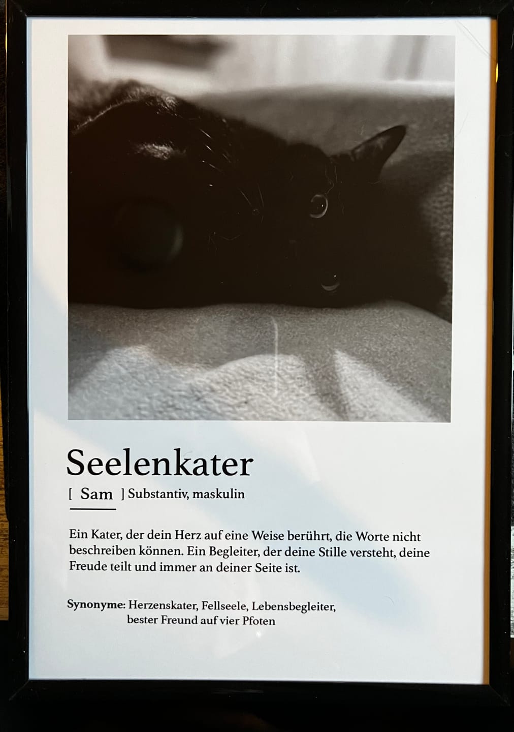 Customer photo review of Definition Seelentier - Individuelles Poster