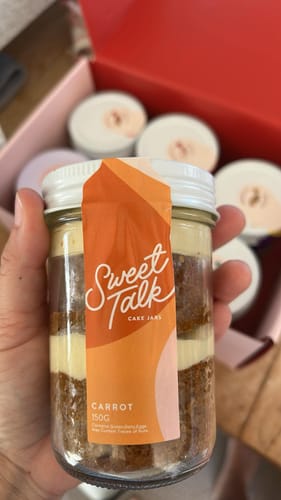 Customer photo review of Cake Jars Variety 6-Pack