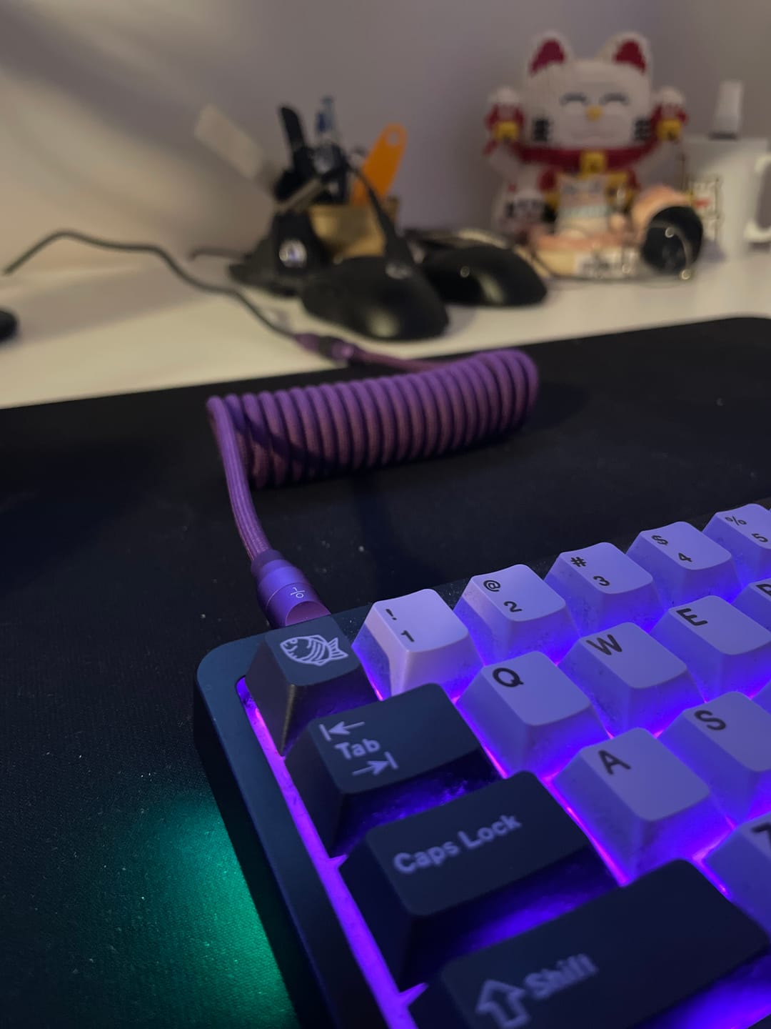 Customer photo review of ONEofZERO Pro Modular Keyboard Cable
