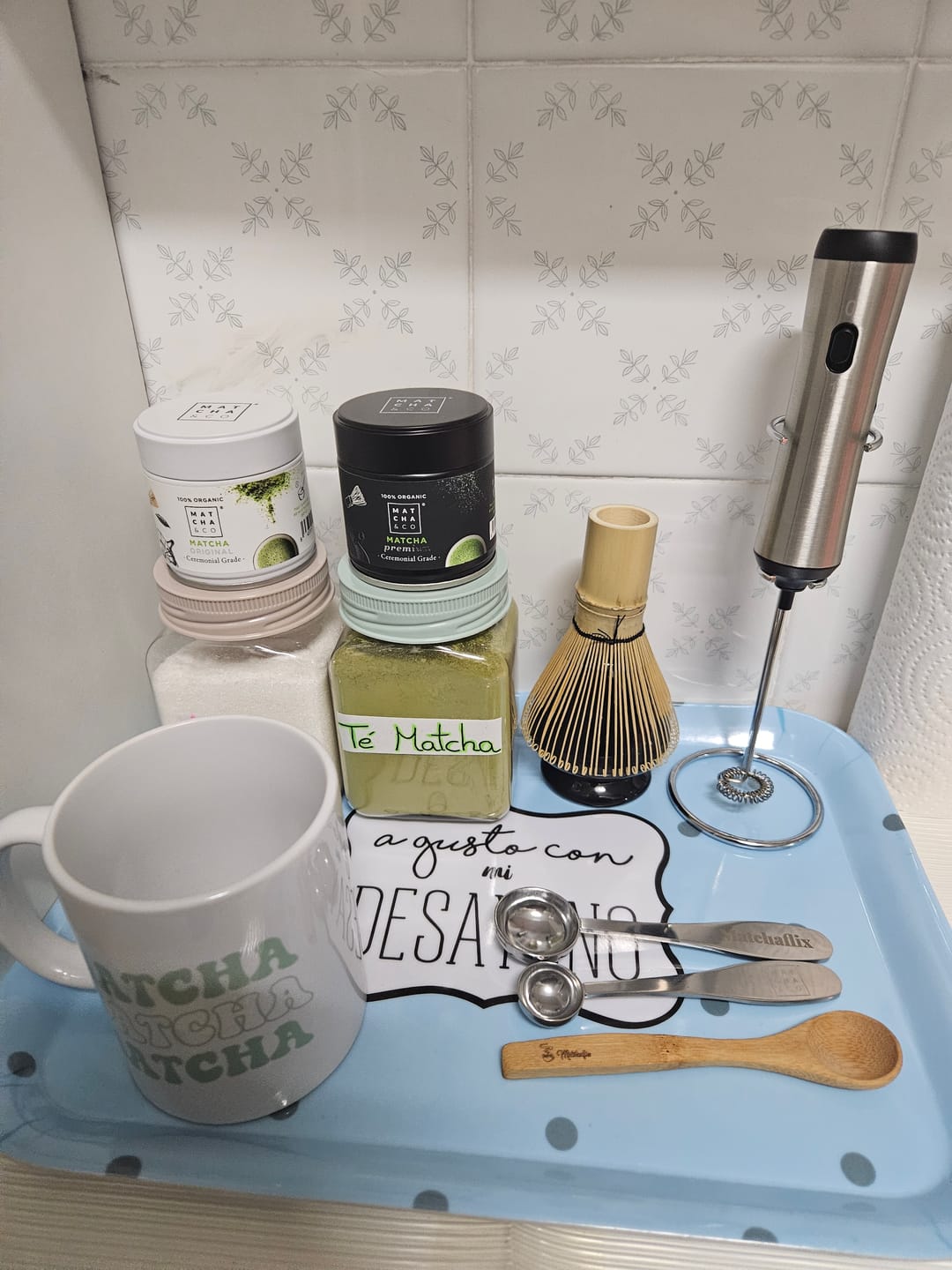 Customer photo review of Cuchara Medidora Acero Inoxidable