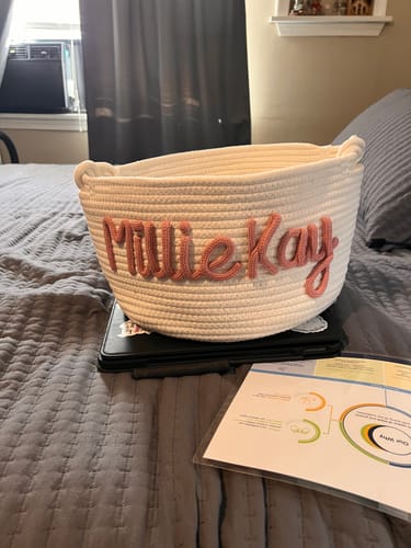 Customer photo review of Basket Size