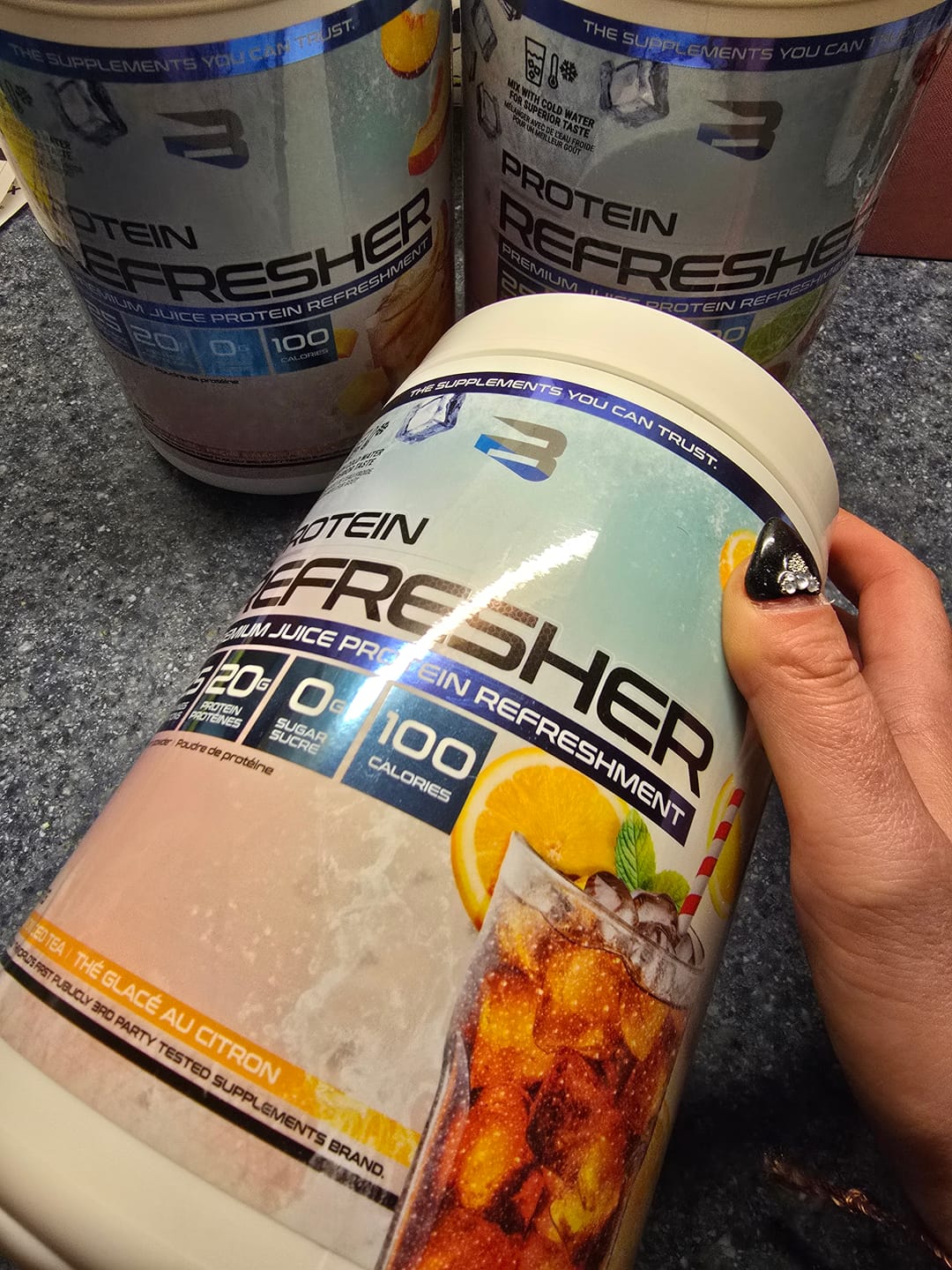 Customer photo review of Believe - Protein Refresher 656g-681g