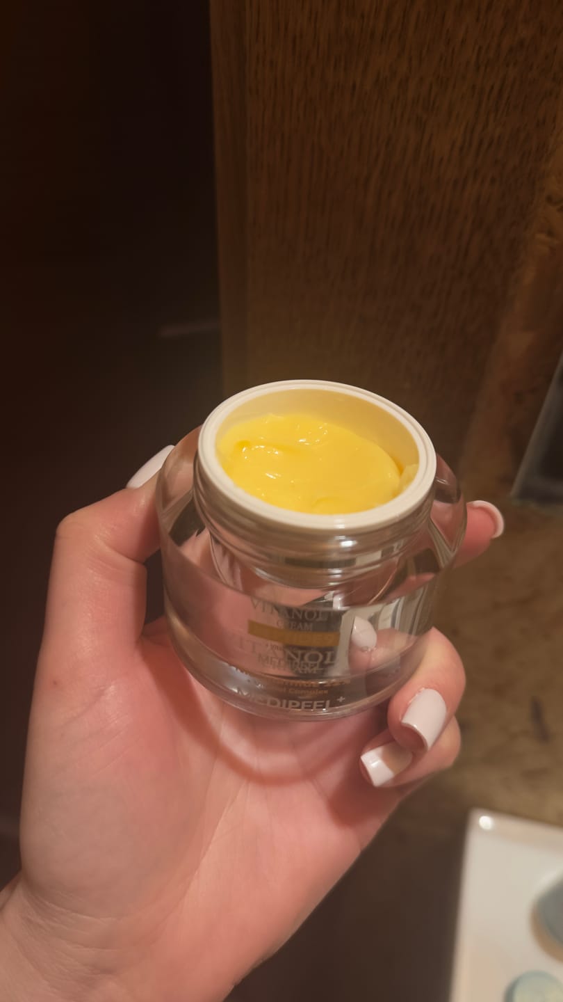 Customer photo review of Liftinga krēms ar peptīdiem un 12% niacinamīdu MEDI-PEEL Peptide 9 Vitanol PRO Cream