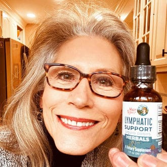 Customer photo review of Organic Lymphatic Support Herbal Extract