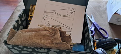 Customer photo review of This Month’s Craft Subscription Box