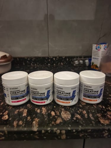 Customer photo review of Wellcore - Pure Micronised Creatine Monohydrate (122g, 33 Servings) Tropical Tango