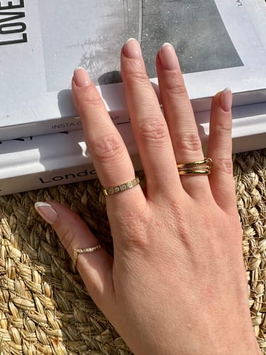 Customer photo review of Lyra Ring