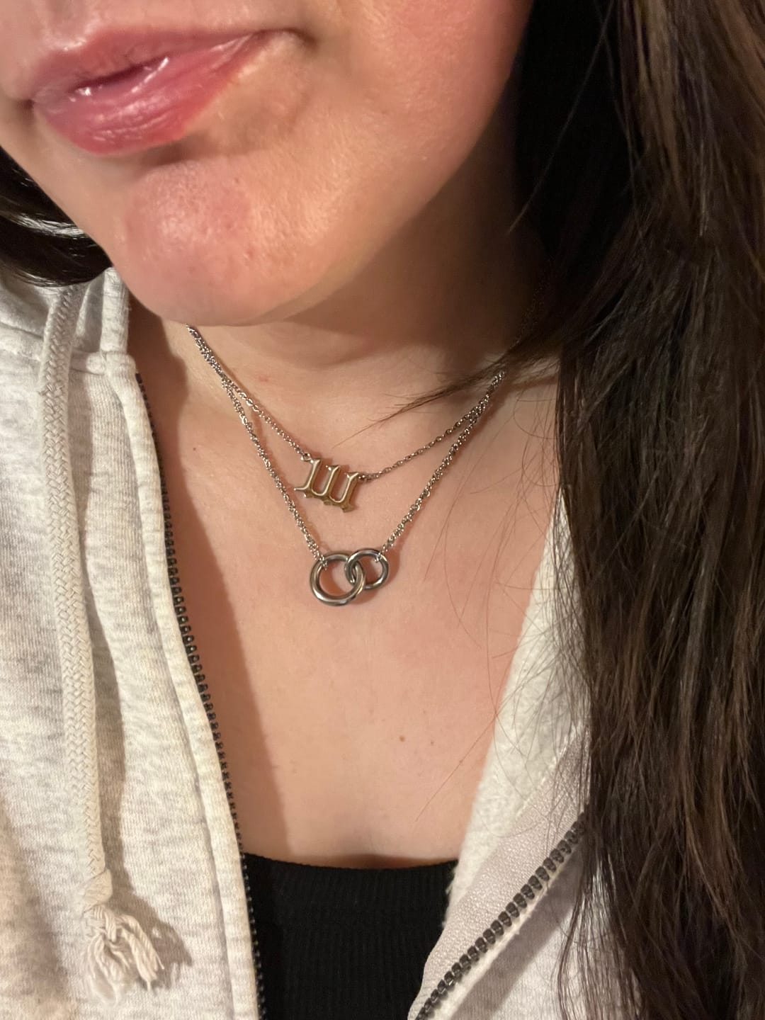 Customer photo review of The Linked Necklace