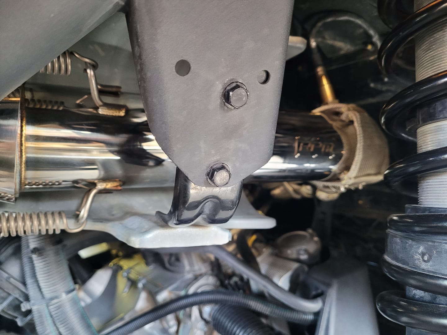 Customer photo review of RPM Exhaust Heat Blanket - Polaris RZR - Can Am X3