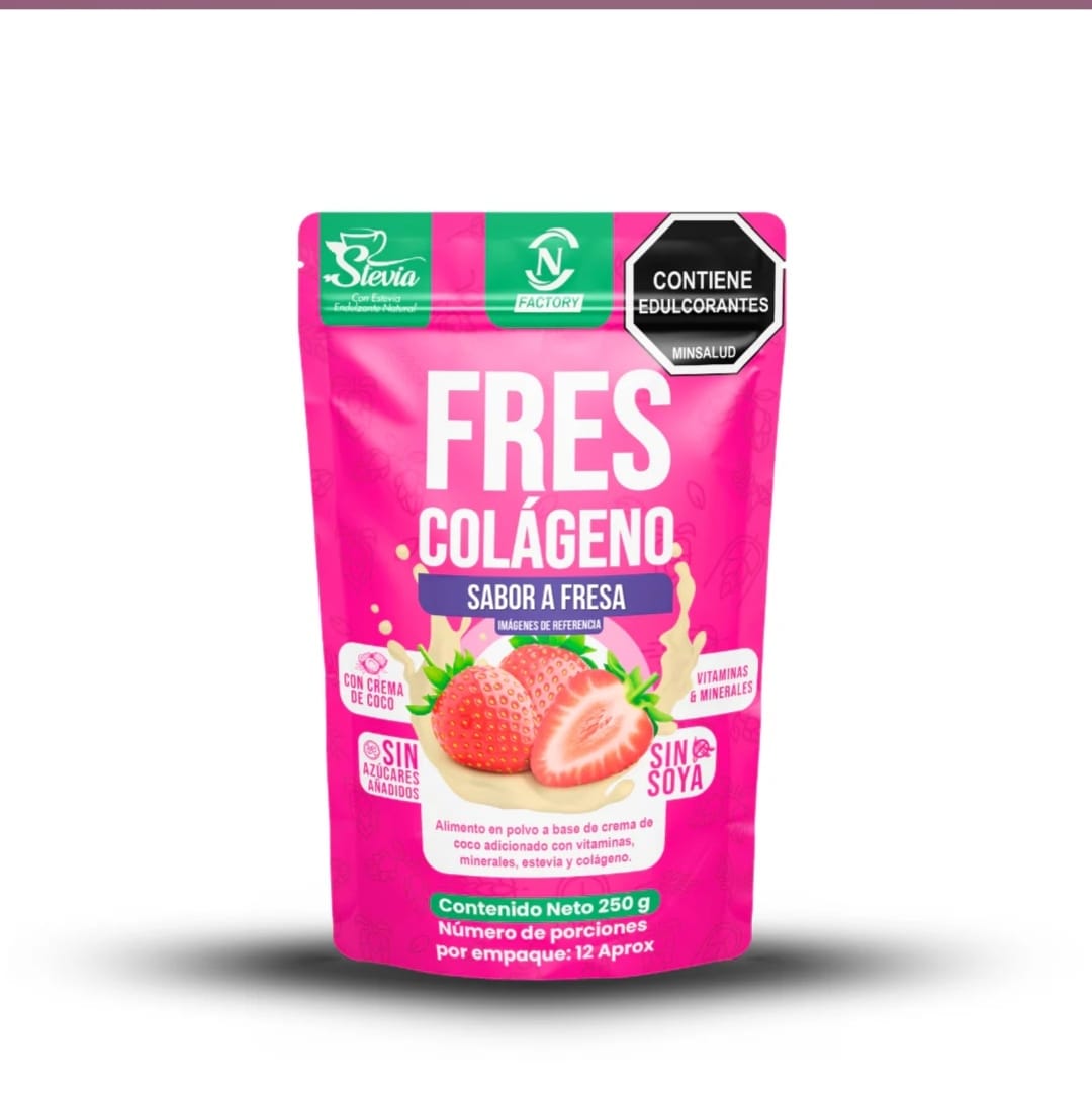Customer photo review of Frescolágeno Fresa - Nutrition Factory
