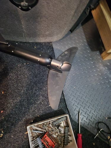 Customer photo review of Waydoo 140-Glide Folding Propeller Kit