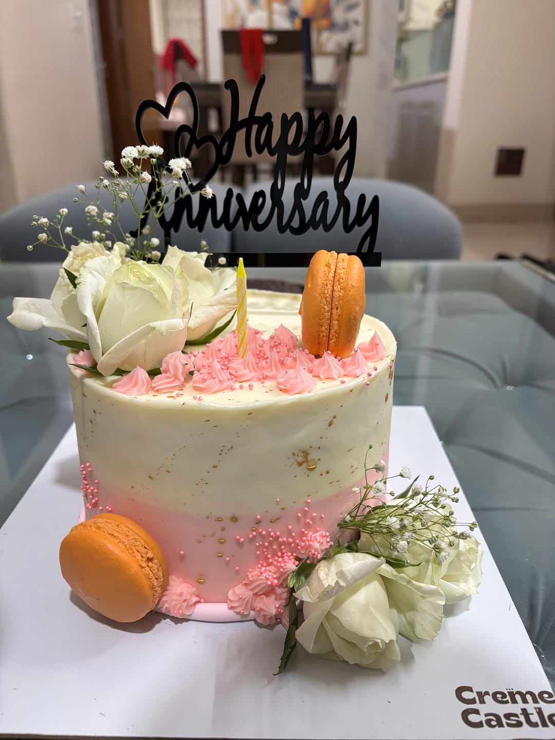Customer photo review of Customized Cake for Husband
