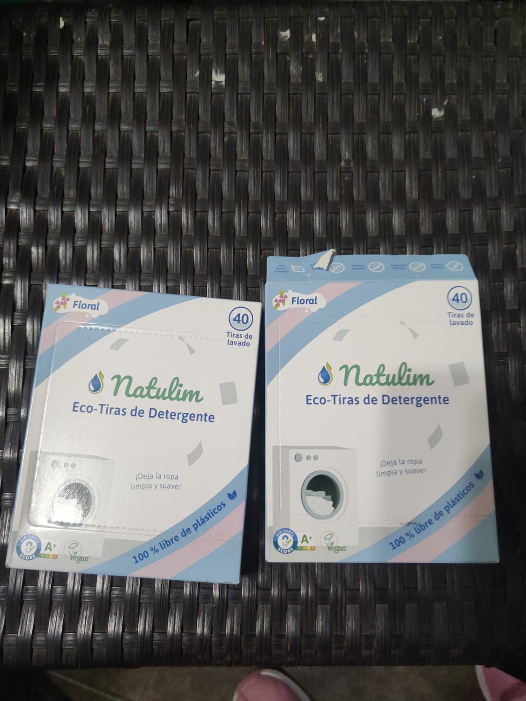 Customer photo review of Eco-Tiras de lavar Natulim - 40 lavados