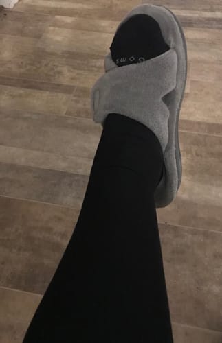 Customer photo review of 15-20 mmHg - SOLID - Unisex - Booms Compression Socks