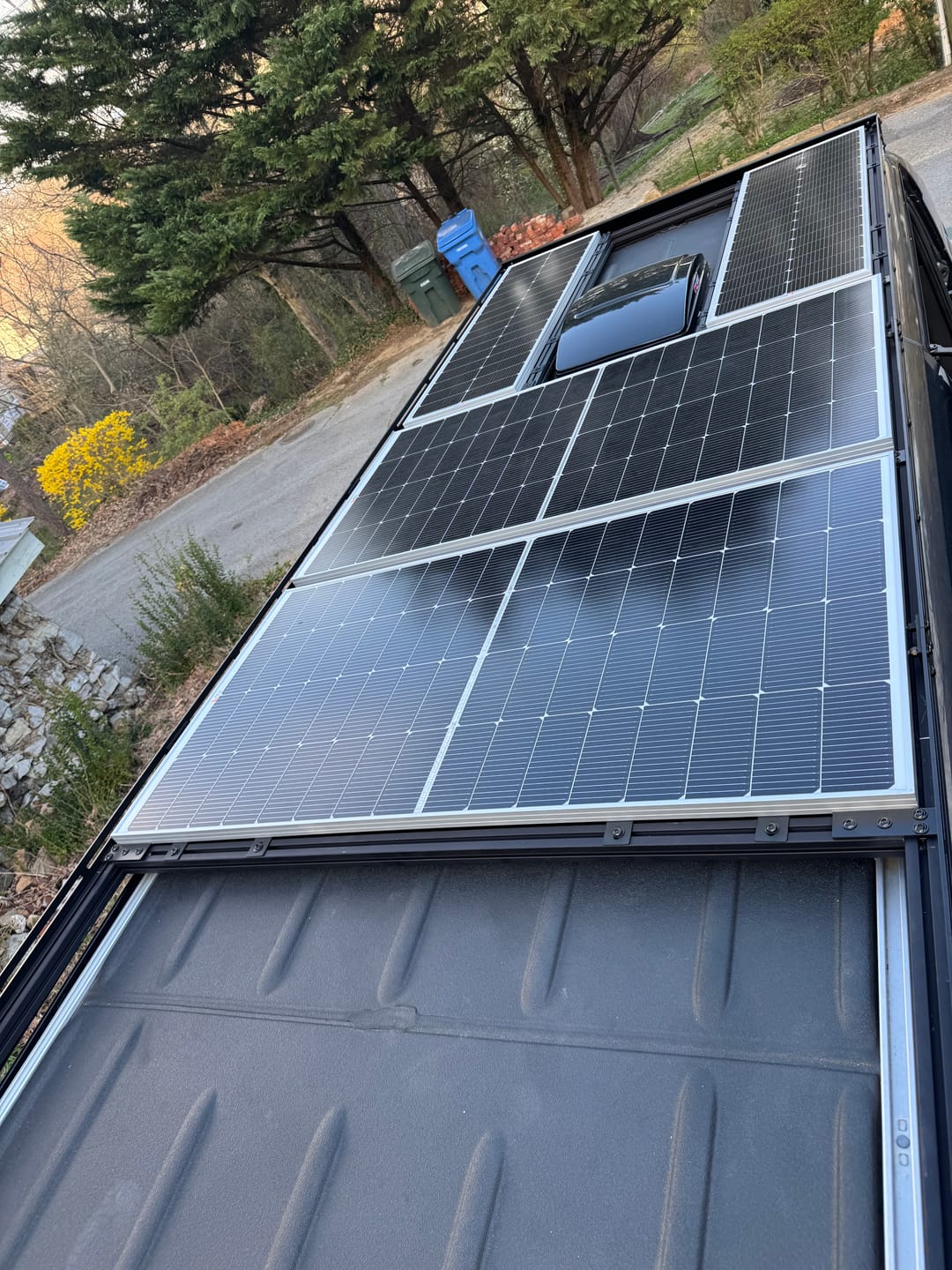 Customer photo review of MERCEDES SPRINTER ROOF RACK