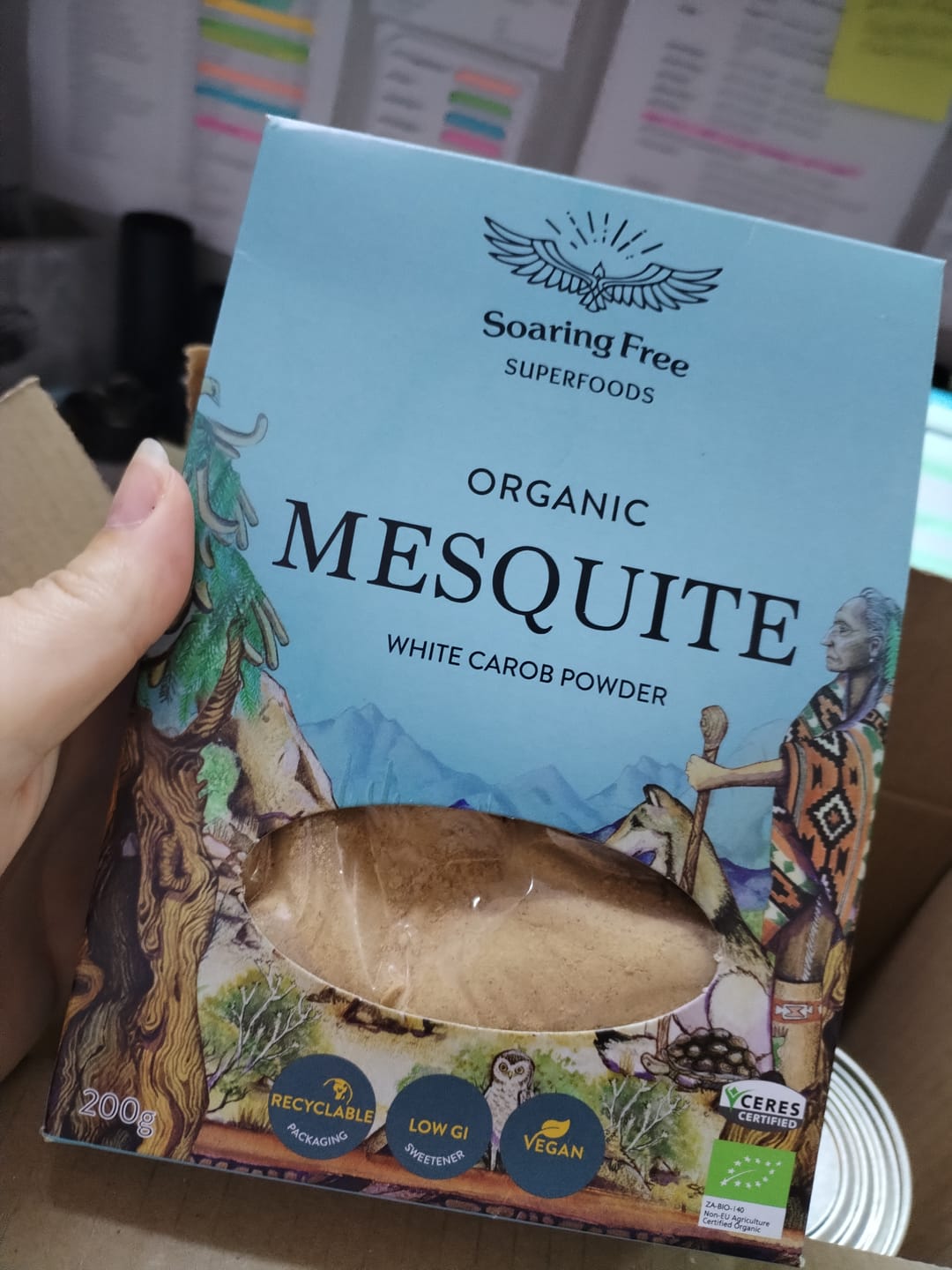 Customer photo review of Mesquite Powder
