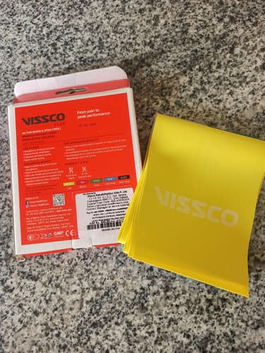 Customer photo review of Active Band (Latex Free) | Physical Resistance Band for Exercise, Workouts, Gym, Stretching, Yoga | Muscles & Joints Strengthener