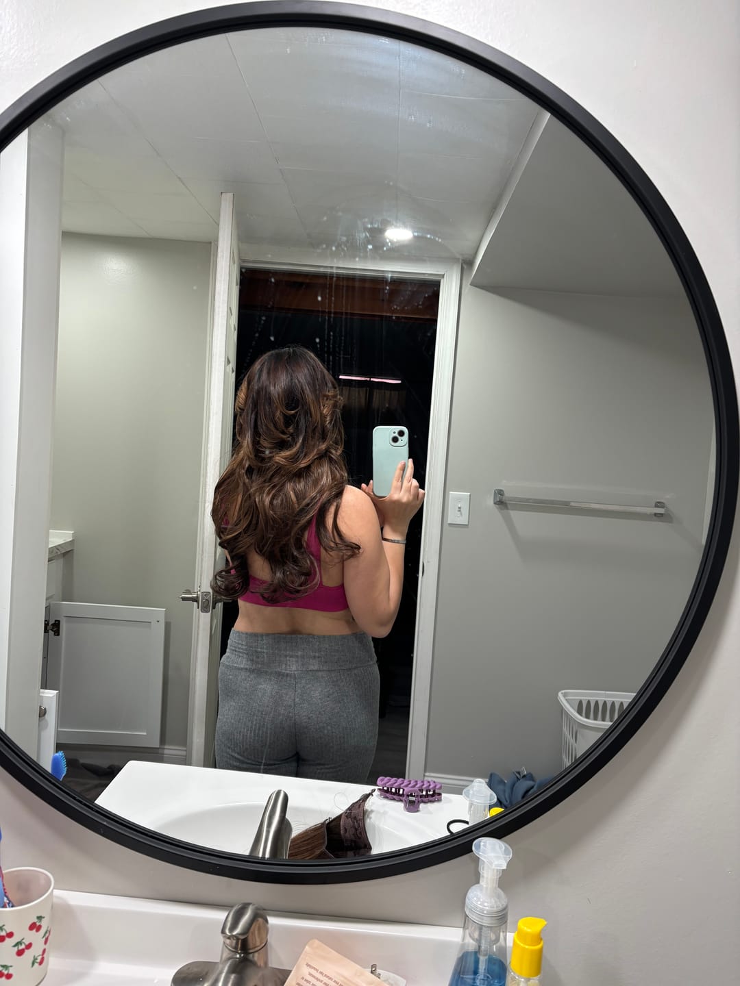Customer photo review of Wavy Halo Extension Set