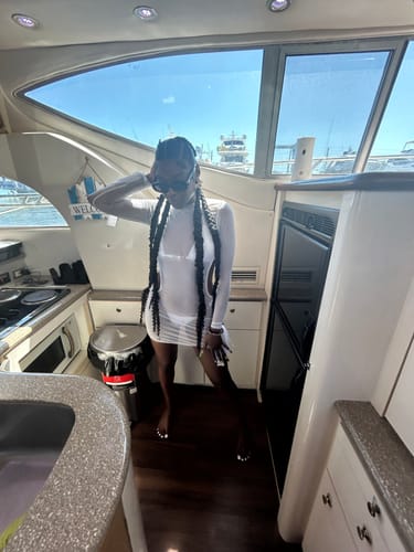 Customer photo review of Lexi Mesh Cover Up Dress - White